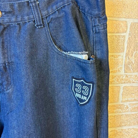 Mens Red Ape Y2K Baggy Style Jeans Size 44 - Picture 2 of 7